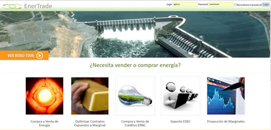 Plataforma de Compra y Venta de Energía